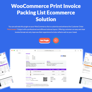 WooCommerce Print Invoice Packing Slips
